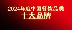 “2024年度中国餐饮品类十大品牌”评选报名火热